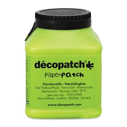 DecoPatch Paperpatch Varnish Glue - 180 ml (Front of jar)