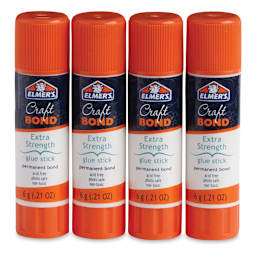 Elmer's Craft Bond Extra Strength Glue Sticks - 4 Glue Sticks, Out Of Package