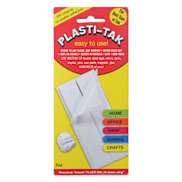 Plasti-Tak Reusable Adhesive Putty - 3 oz, front of the packaging