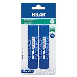 Milan Washable Glue Sticks - 21g, Pkg of 2, in packaging