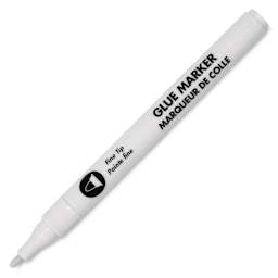 Craft Medley Glue Marker - Fine Tip, 0.1 oz with cap off