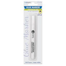 Craft Medley Glue Marker - Broad Tip, 0.1 oz front of packaging