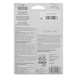 Elmer's Color n Glitz Glitter Glue Sticks - 6 g, Pkg of 4 - back of packaging