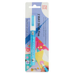 Kuretake Zig 2 Way Glue Pen - Fine Tip - front of packaging