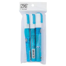 Kuretake Zig 2 Way Glue Pen - Assorted Sizes, Set of 3 - front of packaging