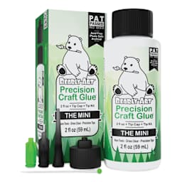 Bearly Art Precision Craft Glue - The Mini, 2 oz