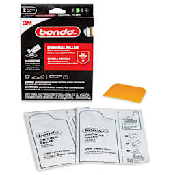 Bondo Original Filler Ready Mix Pouches - Pkg of 2, 2 oz contents with packaging