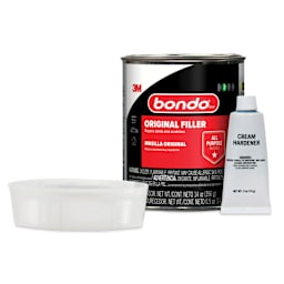  Bondo Original Filler - 14 oz, Can and contents