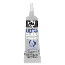 DAP Ultra Clear Flexible All Purpose Waterproof Sealant - 2.8 oz Tube