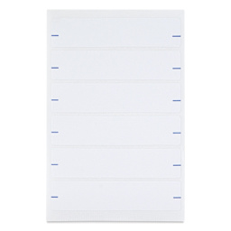 Charles Leonard File Folder Labels - Pkg of 156, 5/8" x 2-3/4" single sheets