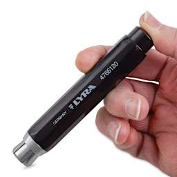 Lyra Graphite Crayon Holder opening to load graphite crayon