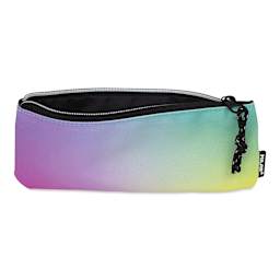 Milan Sunset Series Small Flat Pencil Case, open