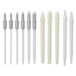 Tom's Studio Lumos Replacement Tips - Full Creative Set of 11, laid out