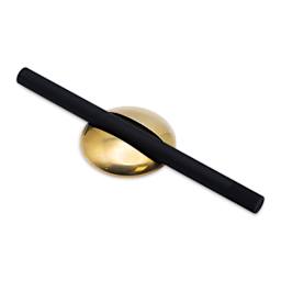 Tom's Studio Solid Brass Pen Rest - Gold, with pen (not included)