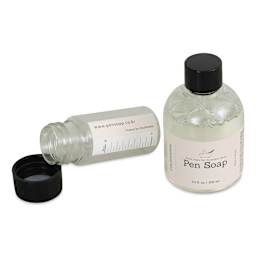 Colorverse Fountain Pen Soap and uncapped empty bottle container