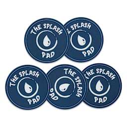 Ink Miser Splash Pad Ink Cards - Set of 5, top of the cards laid out