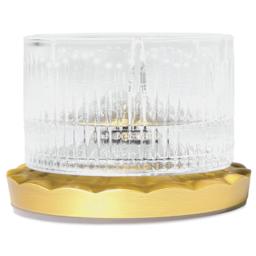 Ferris Wheel Press The Carousel Inkwell - Polished Edition, inkwell in stir position with lid under