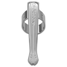 Kaweco Liliput Fountain Pen Clip - Chrome, seen from above