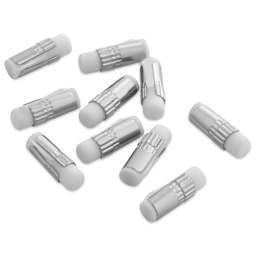 Kaweco Special Mechanical Pencil Eraser Refill - Pkg of 10, laid out