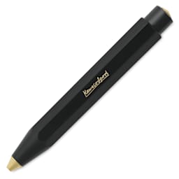 Kaweco Classic Sport Ballpoint Pen - Black, Blue Ink - retracted