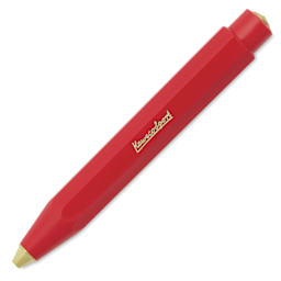 Kaweco Classic Sport Ballpoint Pen - Red, Blue Ink - retracted
