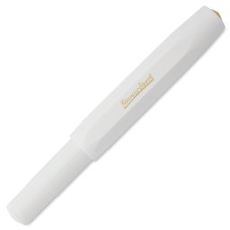 Kaweco Classic Sport Fountain Pen - White, Extra-Broad, cap replaced
