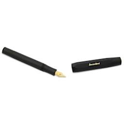 Kaweco Classic Sport Fountain Pen - Black, Extra-Fine, cap removed