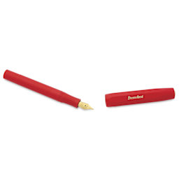 Kaweco Classic Sport Fountain Pen - Red, Fine, cap removed