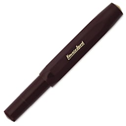 Kaweco Classic Sport Fountain Pen - Bordeaux, Broad, cap replaced