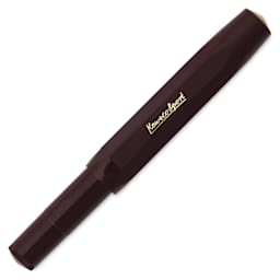 Kaweco Classic Sport Fountain Pen - Bordeaux, Fine, cap replaced