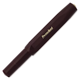 Kaweco Classic Sport Fountain Pen - Bordeaux, Medium, cap replaced