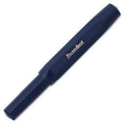 Kaweco Classic Sport Fountain Pen - Navy, Extra-Broad, cap replaced
