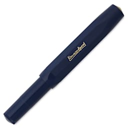 Kaweco Classic Sport Fountain Pen - Navy, Fine, cap replaced