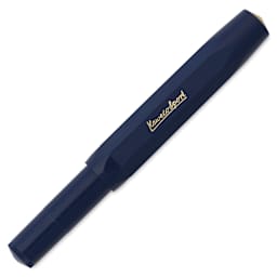 Kaweco Classic Sport Fountain Pen - Navy, Extra-Fine, cap replaced