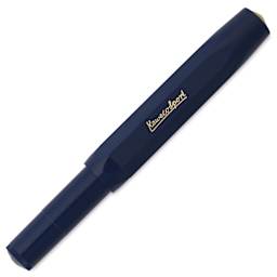 Kaweco Classic Sport Fountain Pen - Navy, Medium, cap replaced