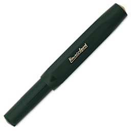 Kaweco Classic Sport Fountain Pen - Green, Extra-Broad, cap replaced