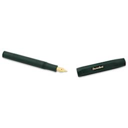 Kaweco Classic Sport Fountain Pen - Green, Fine, cap removed