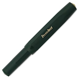 Kaweco Classic Sport Fountain Pen - Green, Medium, cap replaced