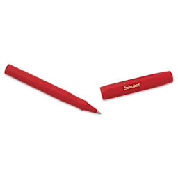 Kaweco Classic Sport Rollerball Pen - Red, cap removed