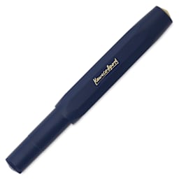 Kaweco Classic Sport Rollerball Pen - Navy, cap replaced