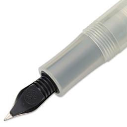 Kaweco Frosted Sport Fountain Pen - Coconut, Extra-Fine, close-up of the feed