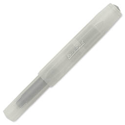 Kaweco Frosted Sport Fountain Pen - Coconut, Medium, cap replaced
