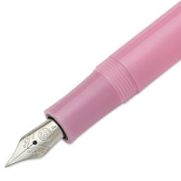 Kaweco Frosted Sport Fountain Pen - Blush Pitaya, Fine, close-up of the nib