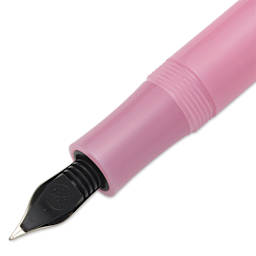 Kaweco Frosted Sport Fountain Pen - Blush Pitaya, Fine, close-up of the feed