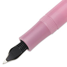 Kaweco Frosted Sport Fountain Pen - Blush Pitaya, Extra-Fine, close-up of the feed