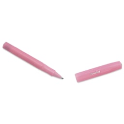 Kaweco Frosted Sport Rollall Pen - Blush Pitaya, cap removed