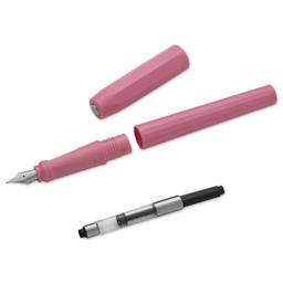 Kaweco Standard Fountain Pen Ink Converter, next to dismantled pen (not included)