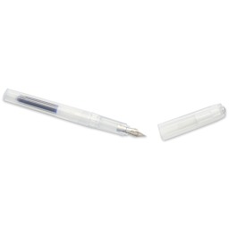 Kaweco Perkeo Fountain Pen - Clear, Medium, cap removed