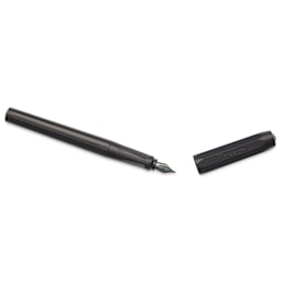 Kaweco Perkeo Fountain Pen - Black, Fine, cap off