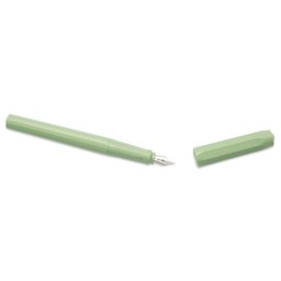 Kaweco Perkeo Fountain Pen - Green, Fine, cap removed